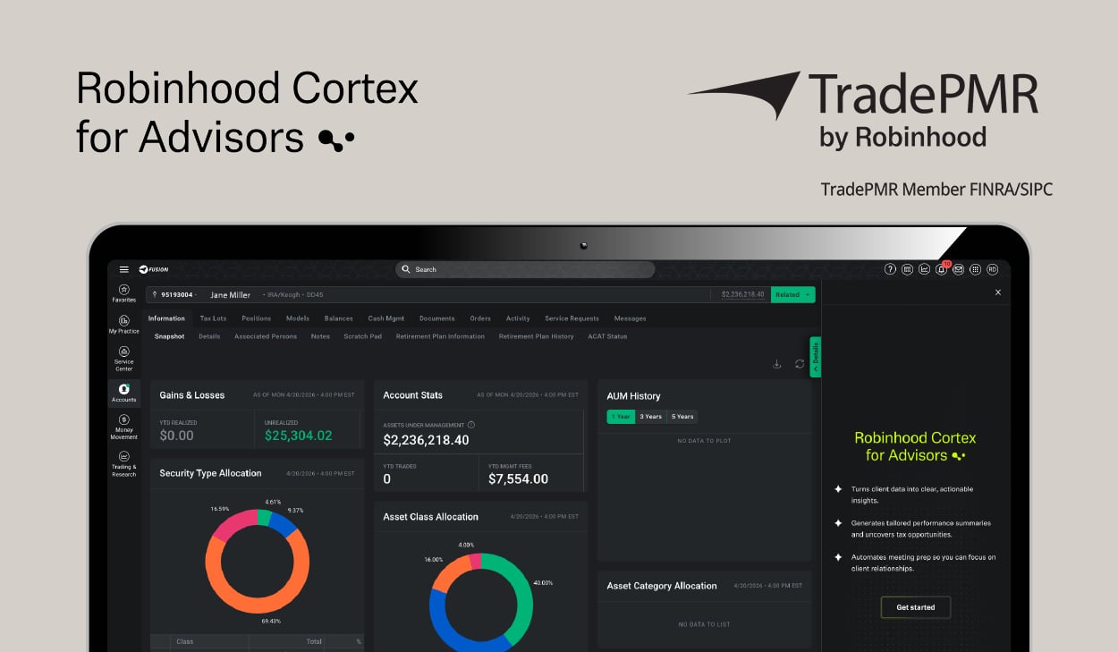 Robinhood Cortex for Advisors TPMR Blog Card