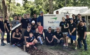 TradePMR Employees at Habitat for Humanity