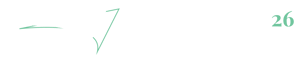 SYNERGY26 logos white-mint