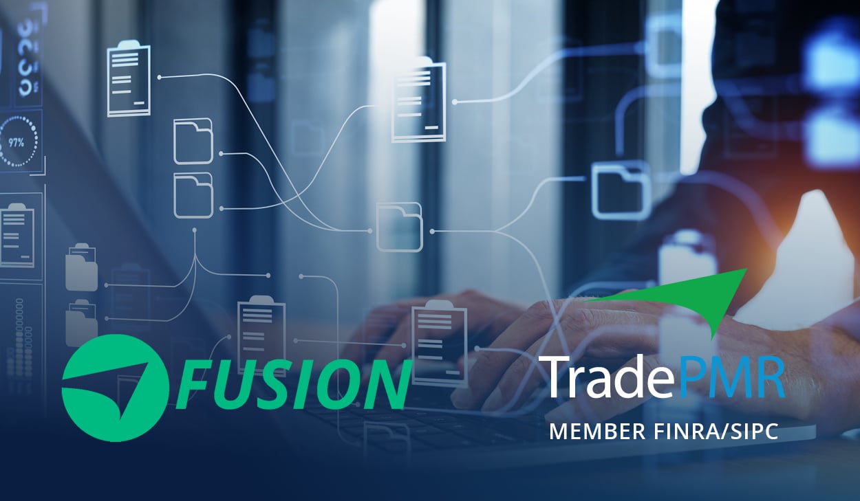 Fusion and TradePMR logoe