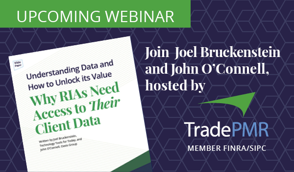 Upcoming Webinar: Unlocking the Power of Data with Joel Bruckenstein and John O’Connell blog card