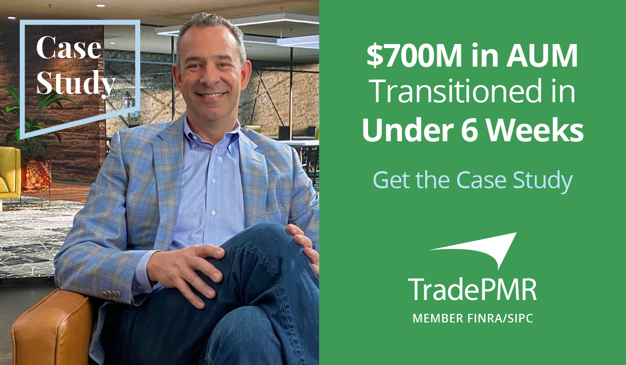Fairhaven Wealth Management founder and RIA, Marc Horner, in an office. TradePMR Case Study.