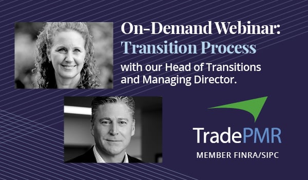 On-demand transitions webinar with head of Transitions, Amie Shields, and Managing Director, Rob Dilbone.